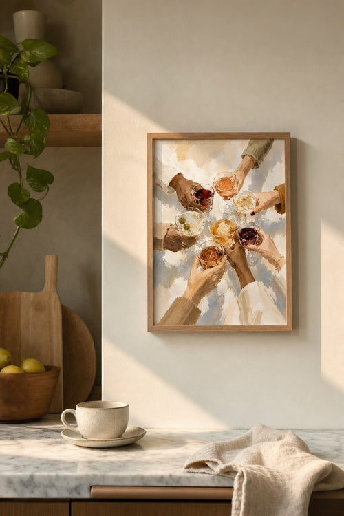 A Toast Together, styled interior