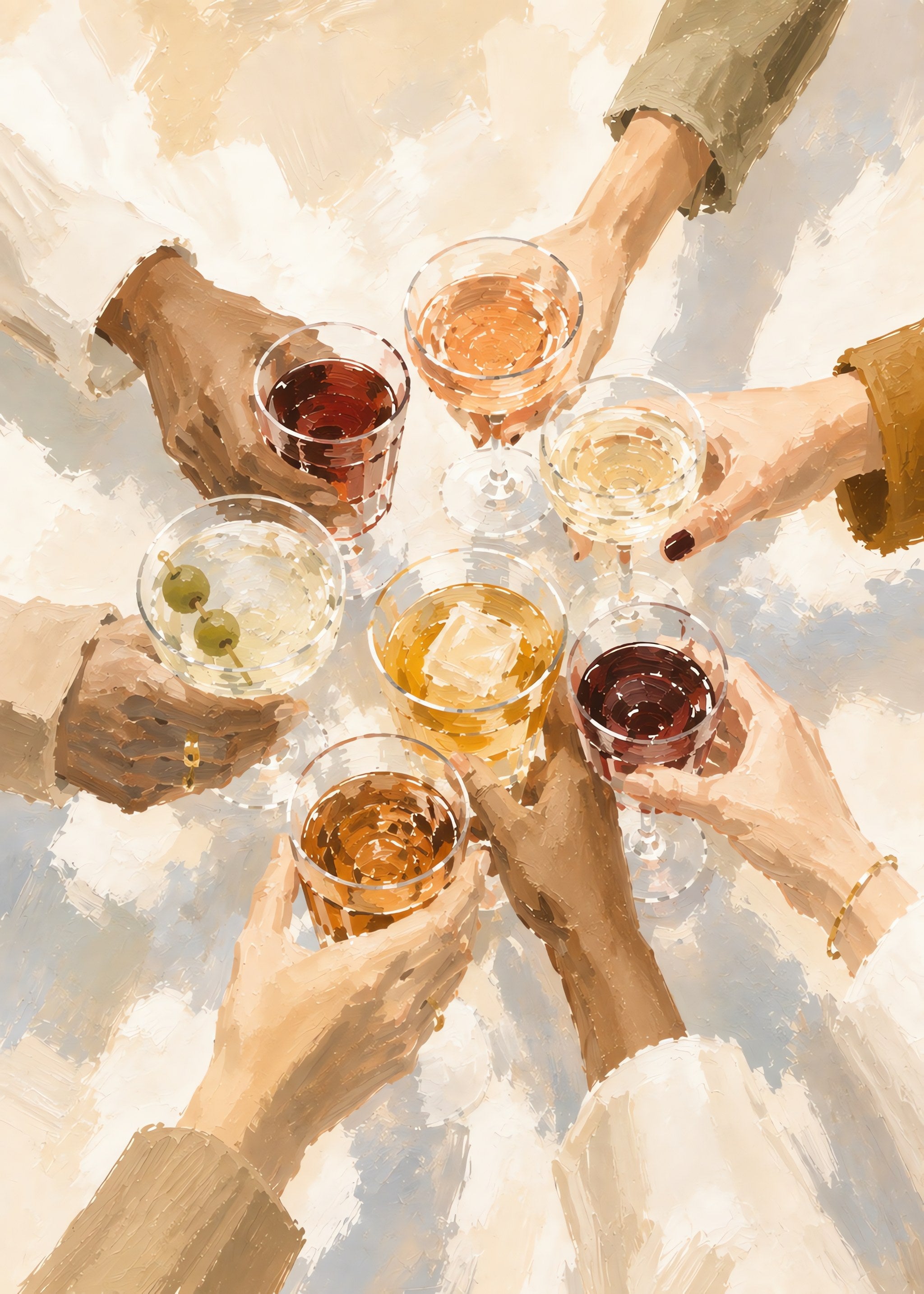 A Toast Together, flat artwork