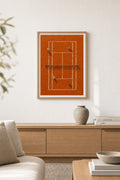 Clay Court Rally, styled interior