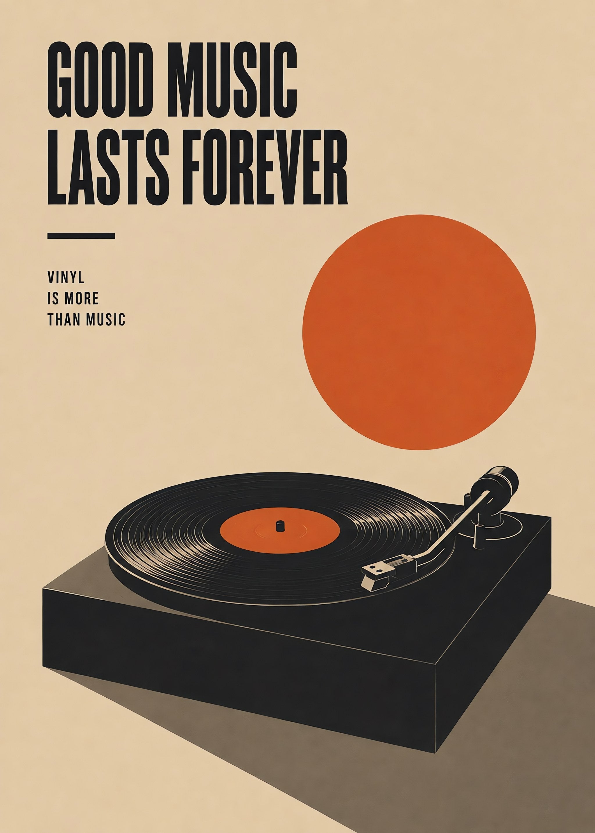 Good Music Forever, flat artwork