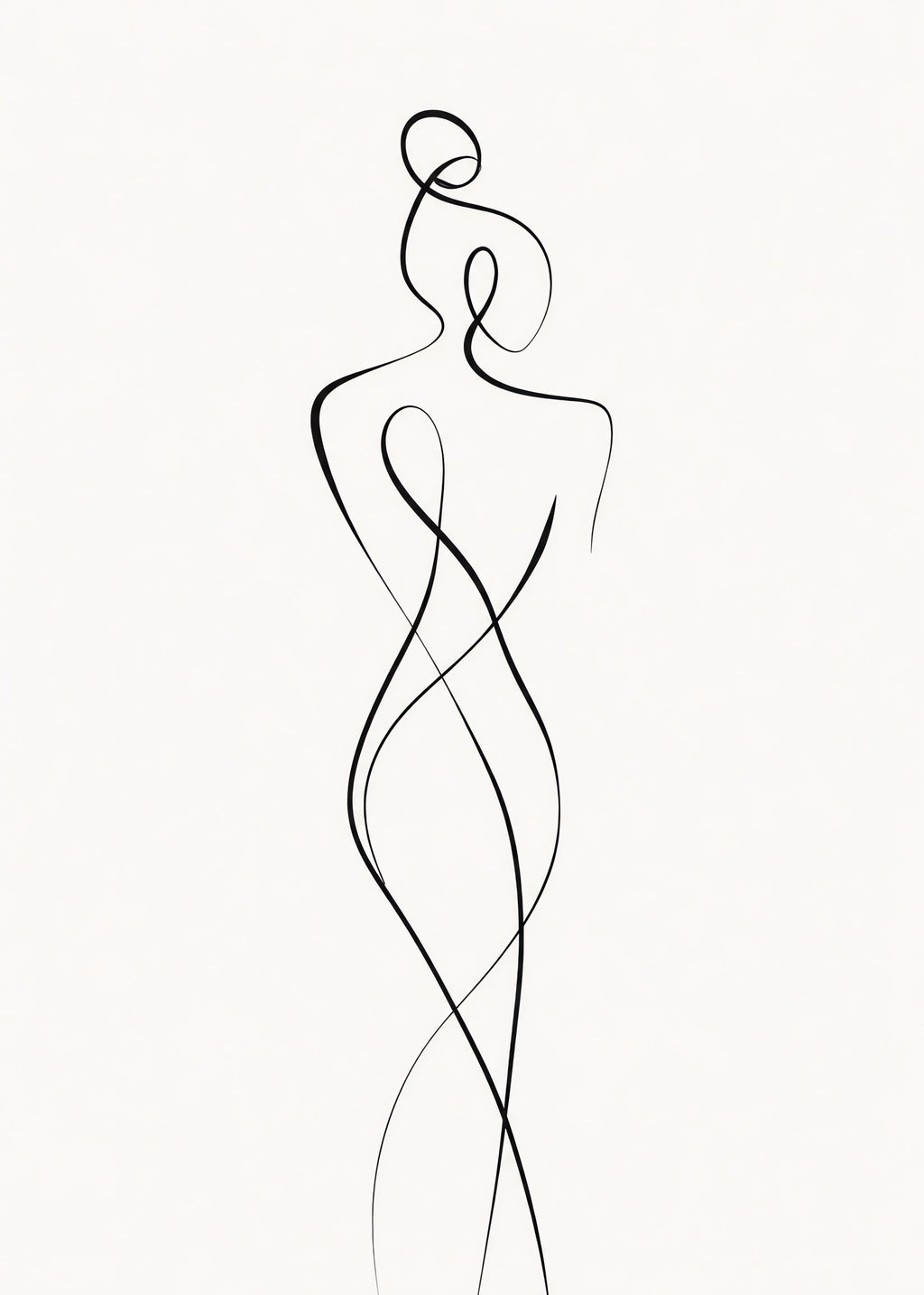 Grace in Motion, flat artwork