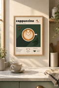 Italian Cappuccino Ritual, styled interior