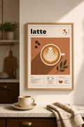Italian Latte Moment, styled interior