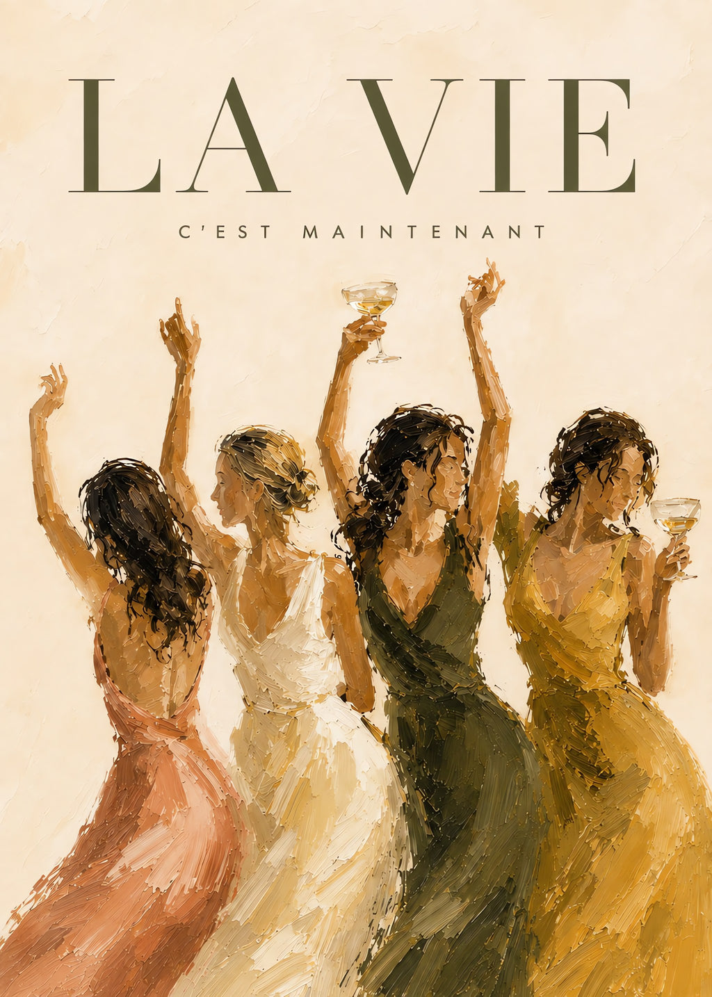 La Vie Celebration, flat artwork