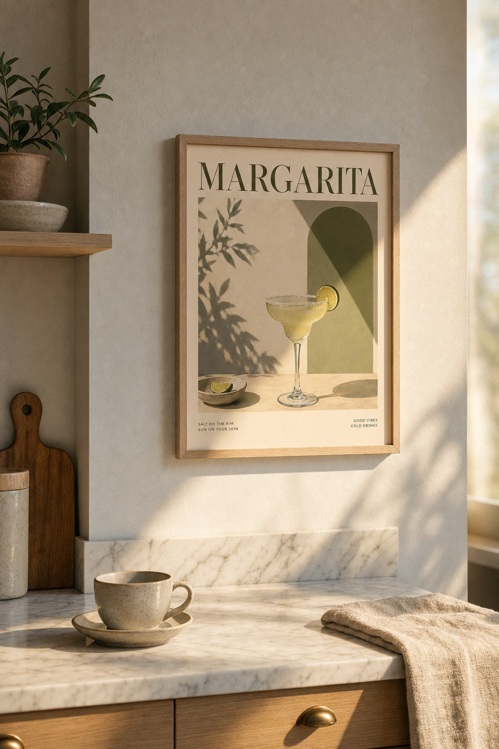 Margarita Sun Hour, styled interior