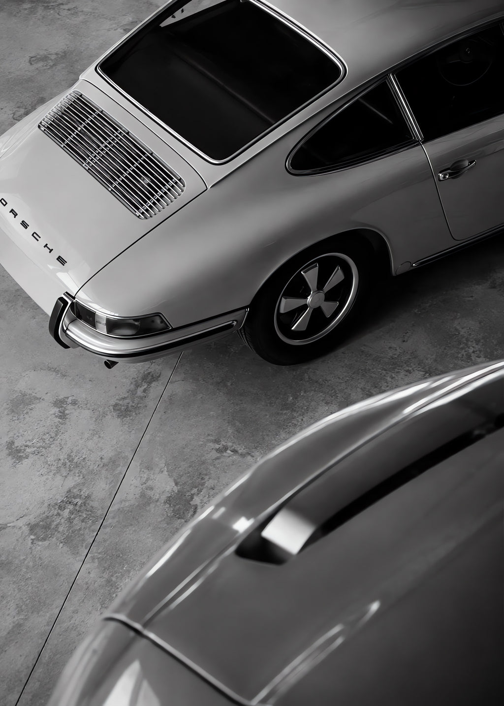 Midnight Garage Icon, flat artwork