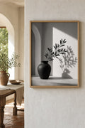Olive Branch in Monochrome, styled interior