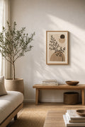 Olive Branch Stillness, styled interior