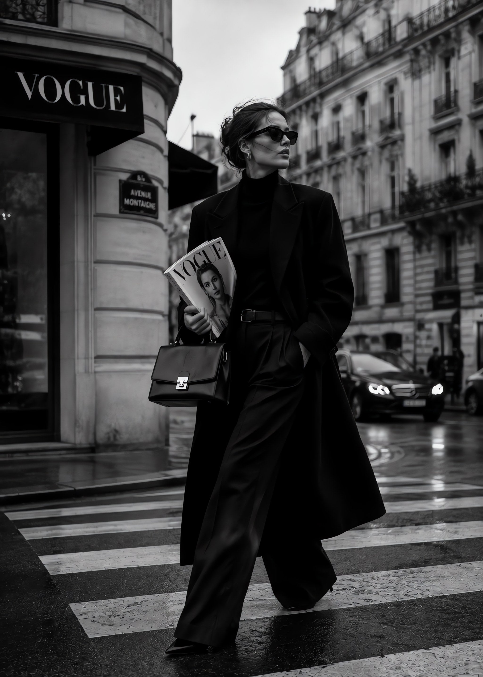 Paris Vogue Moment, flat artwork