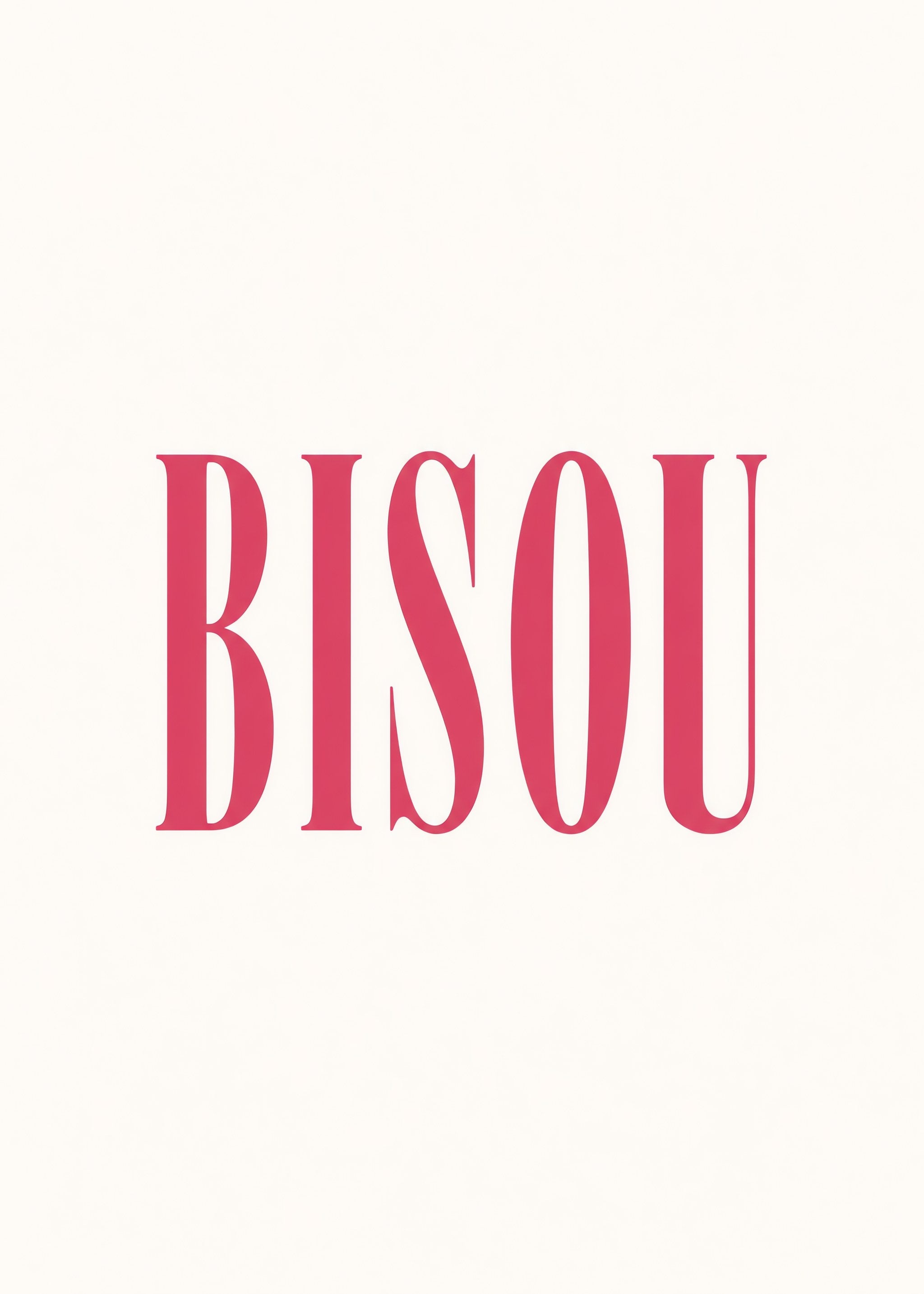 Pink Bisou Whisper, flat artwork