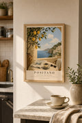 Positano Morning Terrace, styled interior