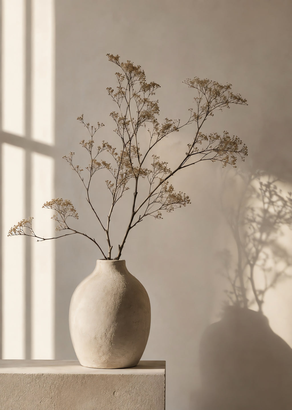 Quiet Afternoon Vase, flat artwork