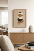Quiet Balance Study, styled interior