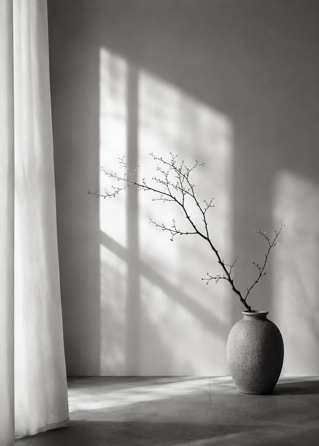 Quiet Window Light, flat artwork