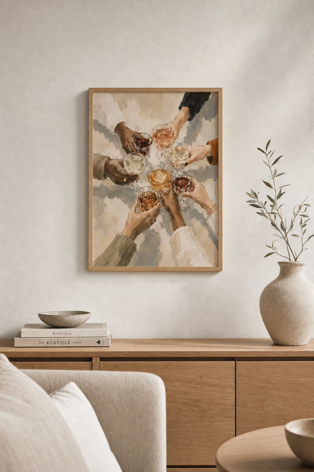 Raise a Glass, styled interior