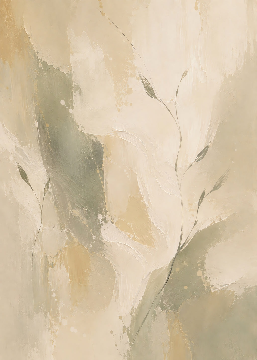 Soft Meadow Whispers, flat artwork
