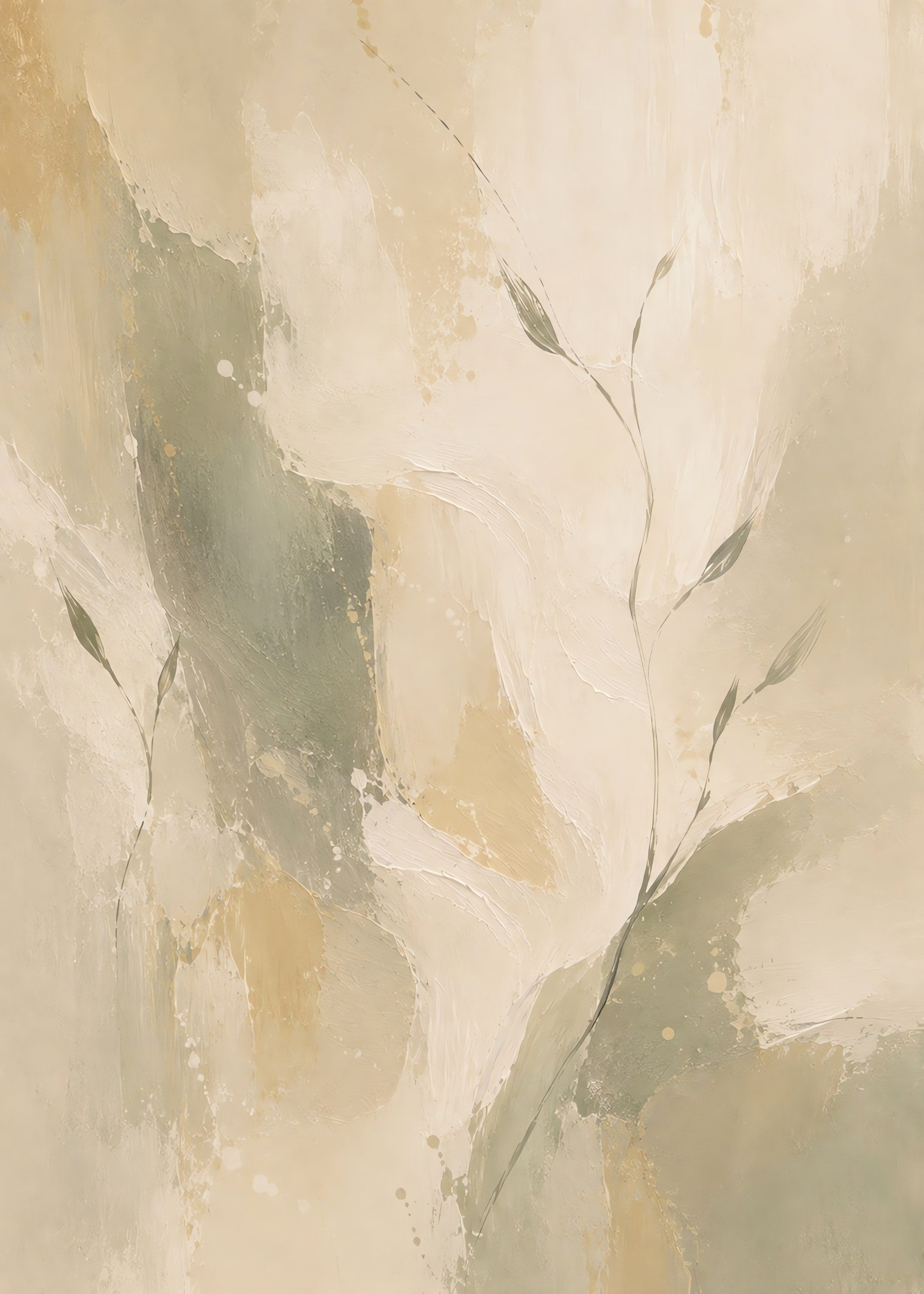 Soft Meadow Whispers, flat artwork
